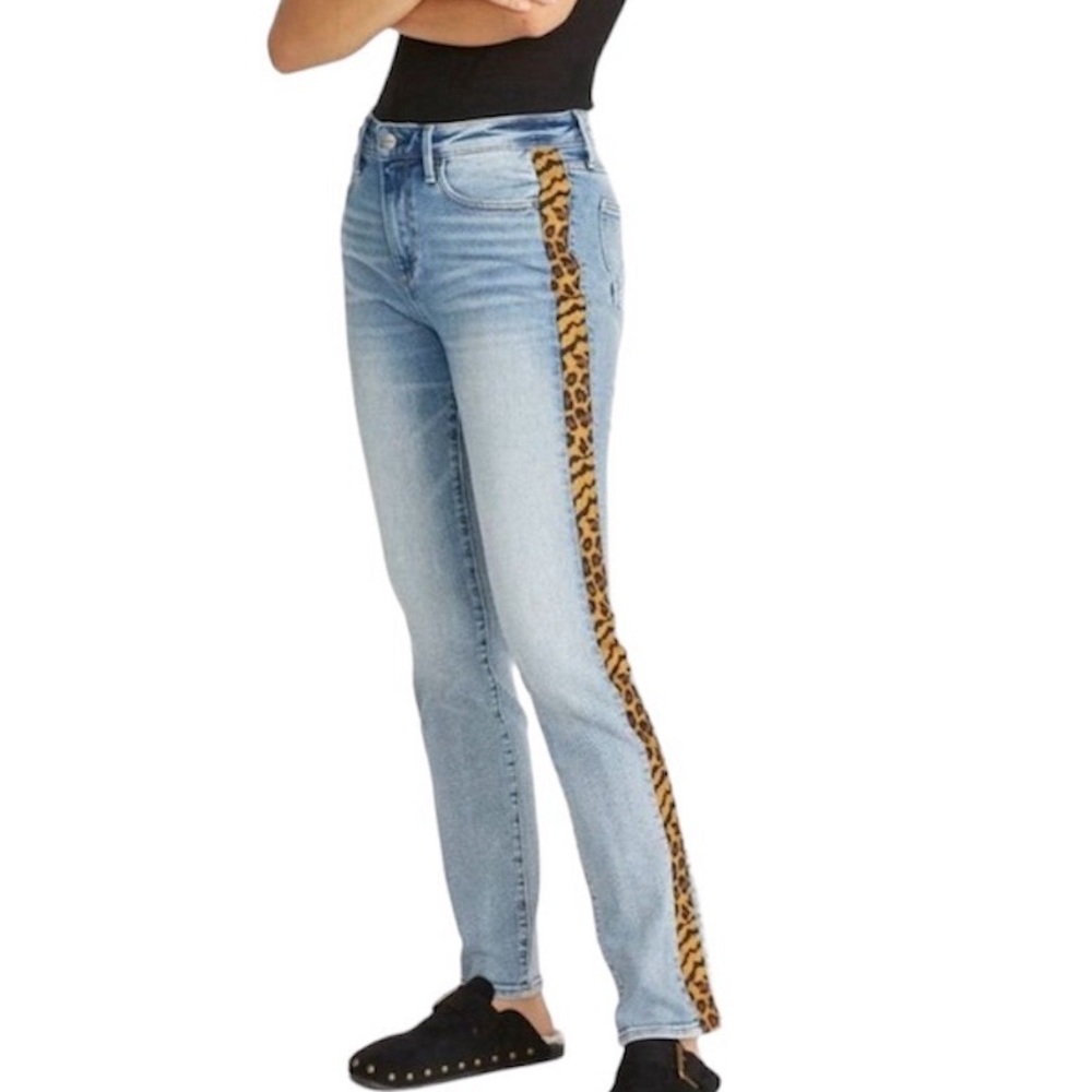 Driftwood Audrey Tiger King Straight Leg Jeans Size 26